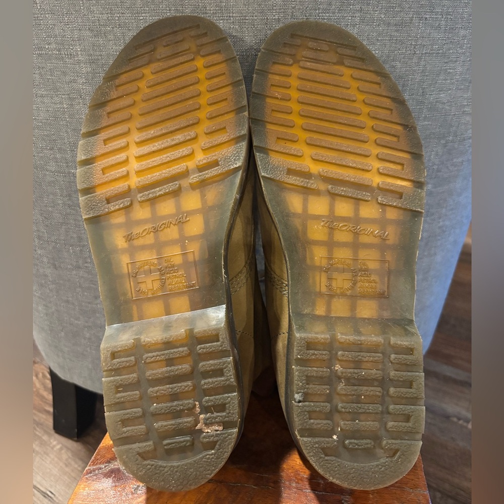 Dr. Martens Light Brown Lace-Up Boots - Picture 3 of 4
